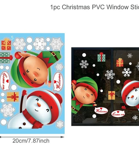 Christmas Wall Window Stickers