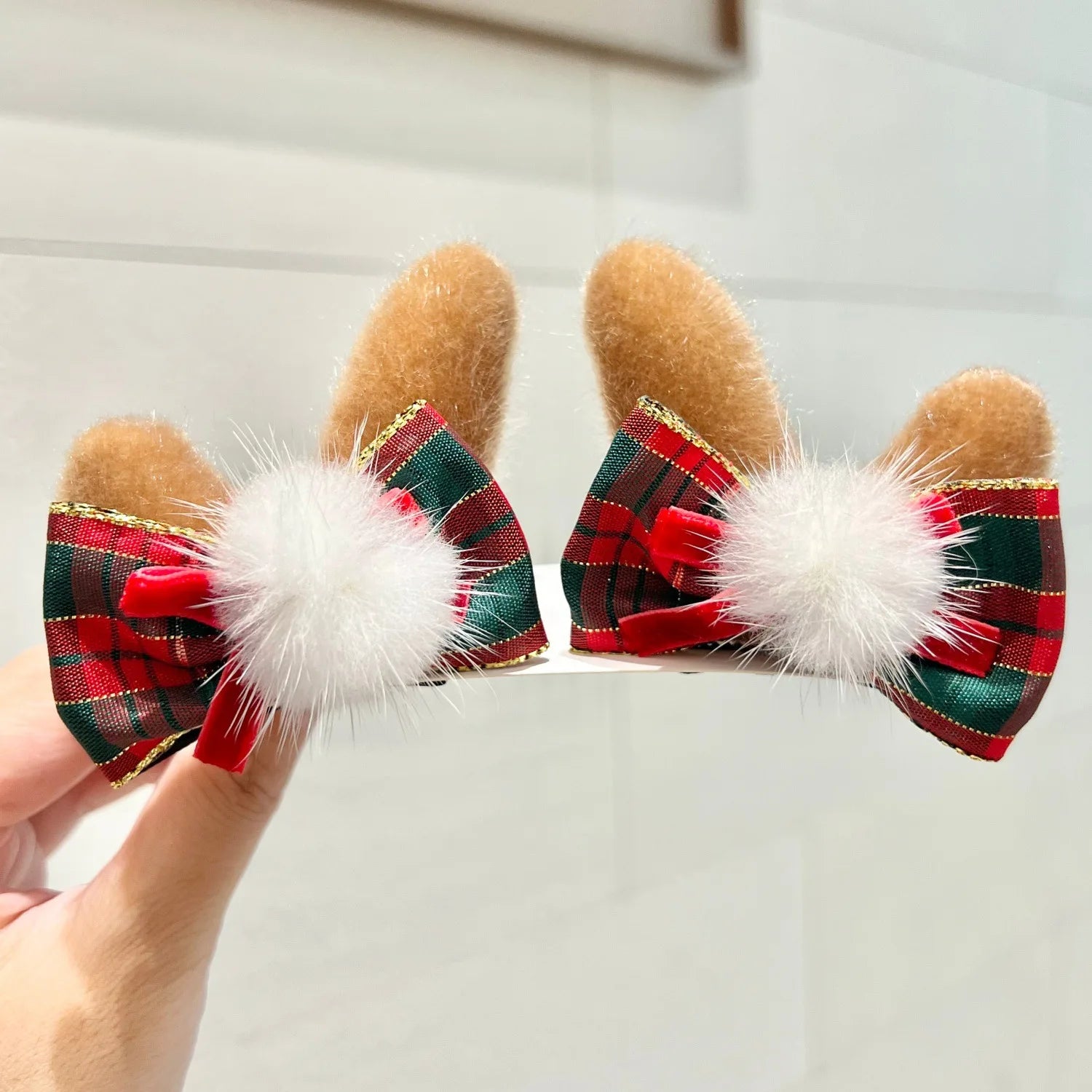Kawaii Christmas Ear Hair Clip
