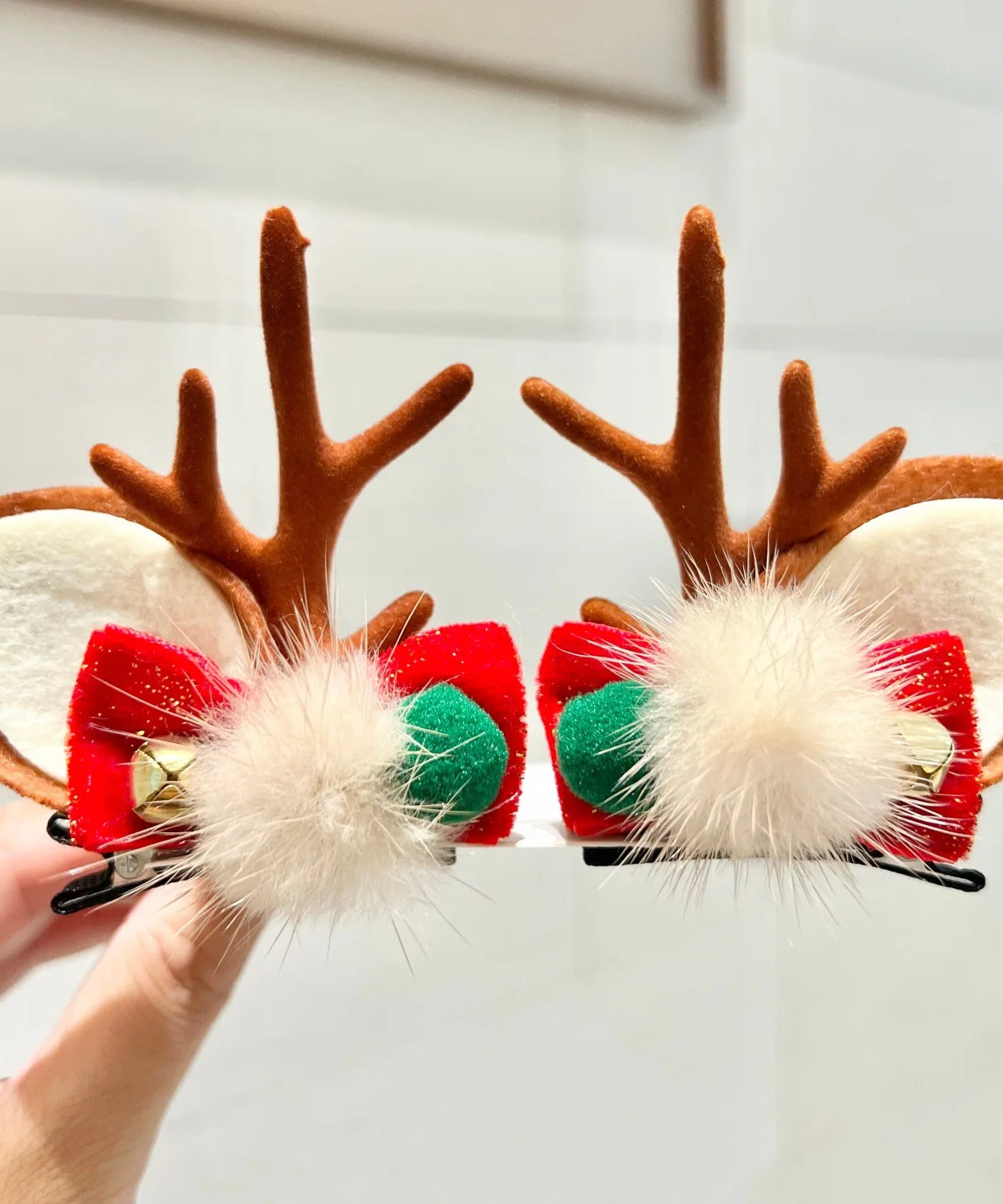 Kawaii Christmas Ear Hair Clip