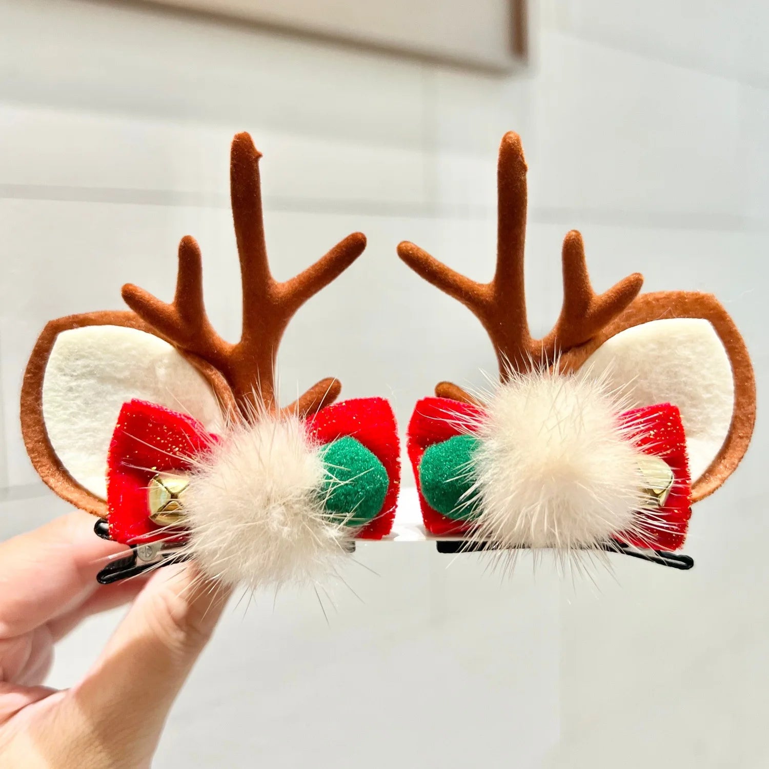 Kawaii Christmas Ear Hair Clip