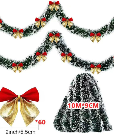 Christmas Tinsel Ribbons