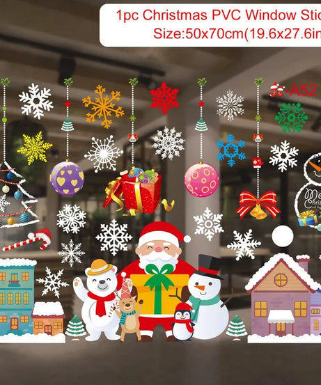 Christmas Wall Window Stickers
