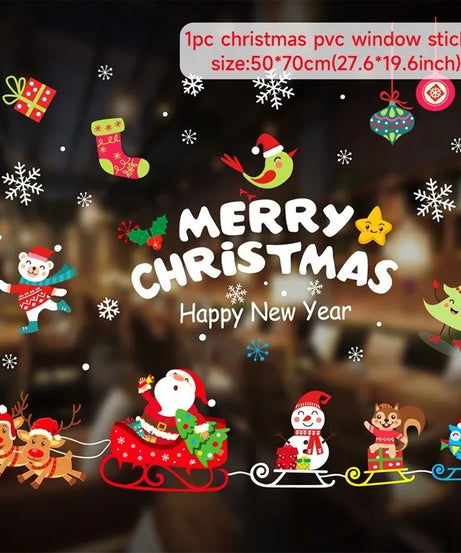 Christmas Wall Window Stickers