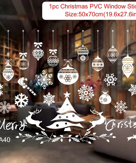 Christmas Wall Window Stickers