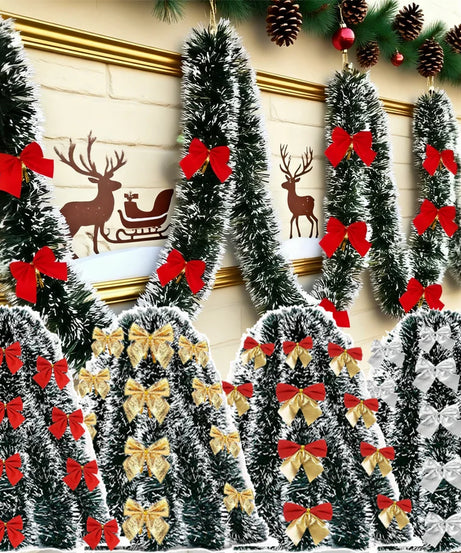 Christmas Tinsel Ribbons