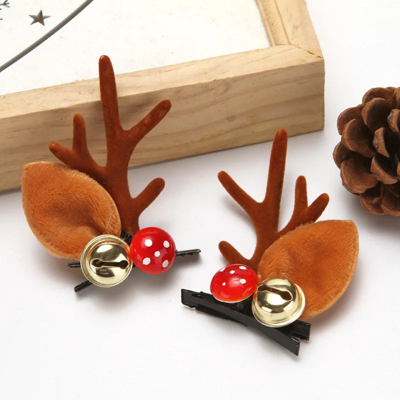 Kawaii Christmas Ear Hair Clip
