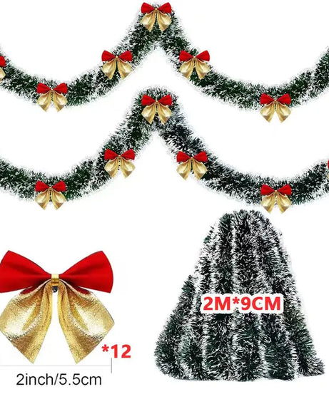 Christmas Tinsel Ribbons