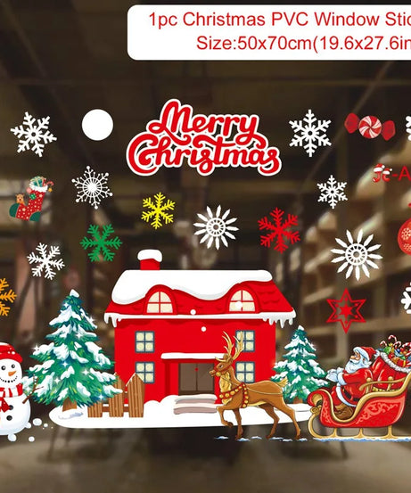 Christmas Wall Window Stickers