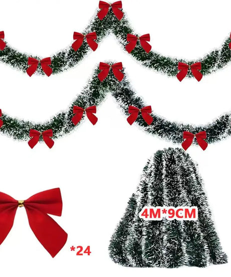 Christmas Tinsel Ribbons