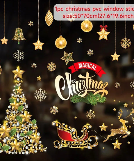 Christmas Wall Window Stickers