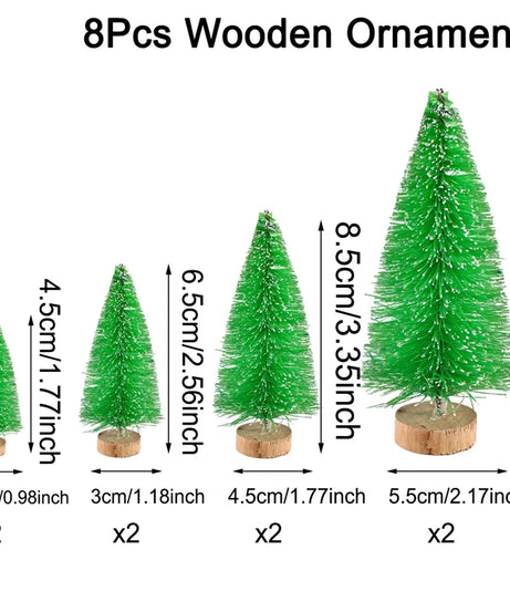 Mini Wooden Christmas Tree