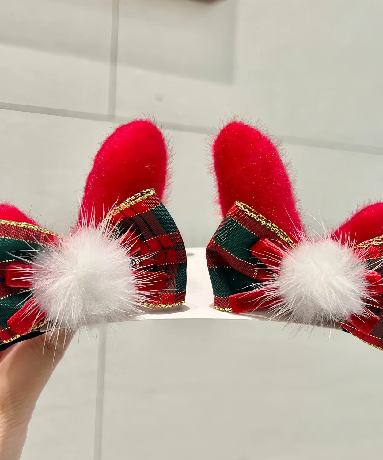 Kawaii Christmas Ear Hair Clip