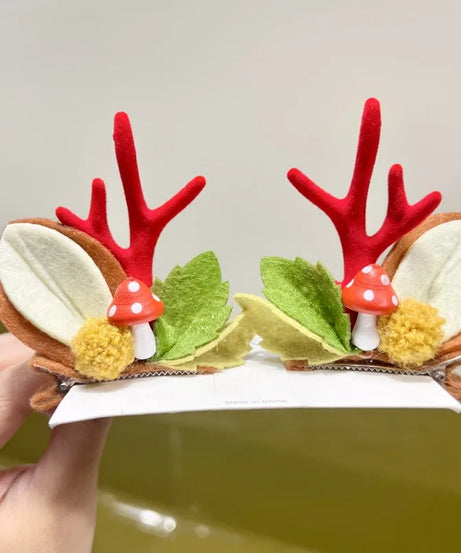 Kawaii Christmas Ear Hair Clip