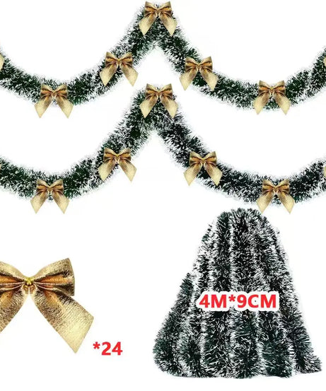 Christmas Tinsel Ribbons