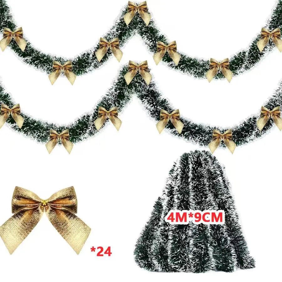 Christmas Tinsel Ribbons