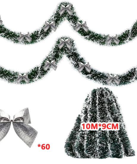 Christmas Tinsel Ribbons