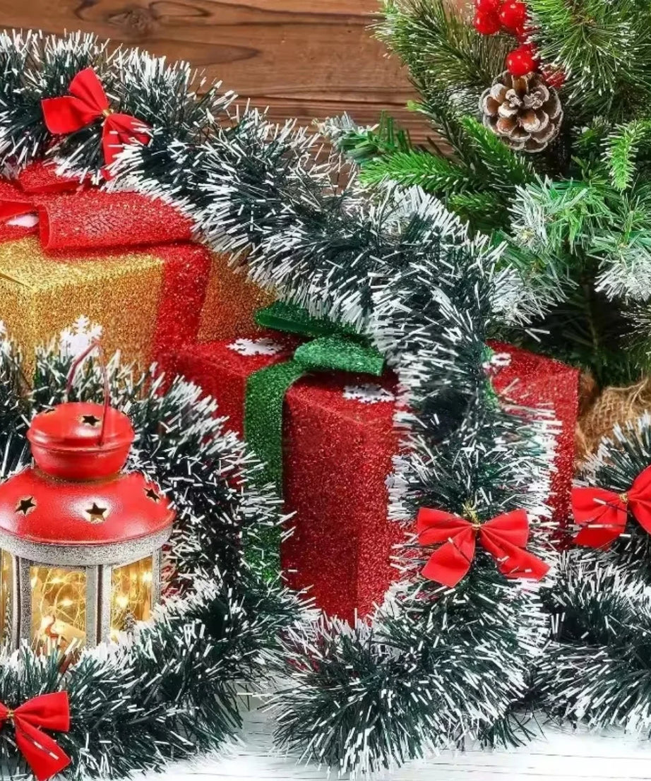 Christmas Tinsel Ribbons